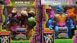 Turtles of Grayskull SplinterSkull and Sla’ker review [upl. by Friedland]