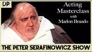 Acting Masterclass with Marlon Brando  The Peter Serafinowicz Show [upl. by Essilrahc]