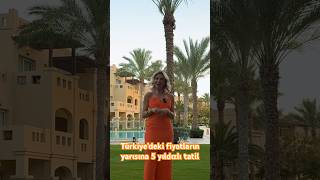 Türkiye’nin yarı fiyatına 5 yıldızlı tatil sharmelsheikh otelprogramı mısır tatilvlog shorts [upl. by Ailehs]