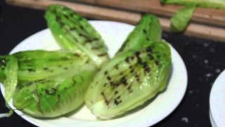 Grilled Romaine Salad Recipe  How to Make a Grilled Hearts of Romaine Salad [upl. by Mathias589]