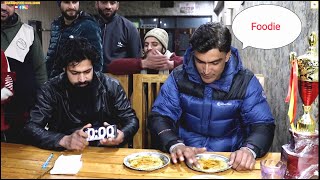 Javed Shab said that he will break every ones record on Harissa Challenge  Kashmiri food challenge [upl. by Metzgar]