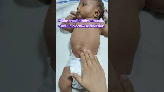 Magic Massage step by step for colic and constipation newborn [upl. by Orimar803]