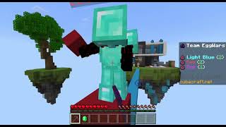 Minecraft egg wars server Cubecraft gameplay [upl. by Ahtelrac]