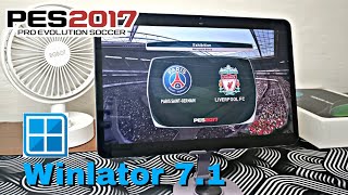 PES 2017™  Winlator Emulator  PSG vs Liverpool Gameplay 60 FPS  Xiaomi Pad 6 [upl. by Davy772]