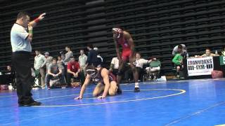 Bing Open Nahshon Garrett TF 19 4 over Kaleb LeMaire Lock Haven [upl. by Initirb]