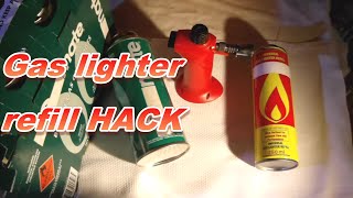 cheaper gas refill for butane lighters amp torches [upl. by Gillmore530]