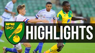 HIGHLIGHTS Norwich City U21s 22 Chelsea [upl. by Romulus]