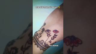 Latest Bracelet Mehndi Design❣️❣️mehndishortsshortsvideo [upl. by Rhea]