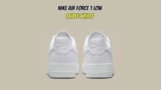 Nike Air Force 1 Low Triple White [upl. by Sheline459]