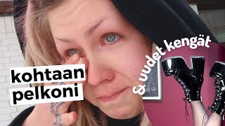 Hammaslääkäripelkoa ja Demonian kenkien TUPLA unboxing 👠  päivä miun kaa [upl. by Durnan72]