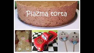 Najbolja Plazma torta bez pecenja  pogodna za oblikovanje 3D torte i cakepops [upl. by Blaze108]