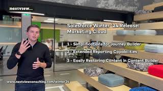 Salesforce Winter 24 Release Salesforce Marketing Cloud [upl. by Champ]