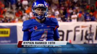 Brett Rypien ranked 19th QB in National Poll [upl. by Donela]