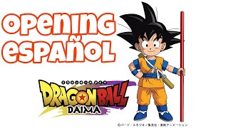 Increíble Versión en Español del Opening de Dragon Ball Daima 🎧🌟 [upl. by Ayna]