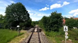 Biberbahn  mit dem RegioShuttle von Stockach nach Mengen  Führerstandsmitfahrt [upl. by Cathe]