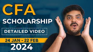 CFA Scholarship 2024  Full Detail  Sample Essay [upl. by Odnanreh928]