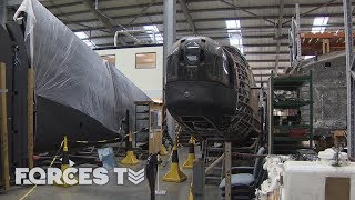 The Museum That Restores World War Two Aircraft  Forces TV [upl. by Ylam]