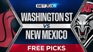 Washington State vs New Mexico  College Football Week 12 Predictions Picks and Best Bets [upl. by Arin120]