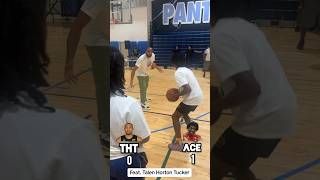 HE DID THIS 1v1 with an NBA PLAYER🤔 Feat 5Talen shorts [upl. by Elsi678]