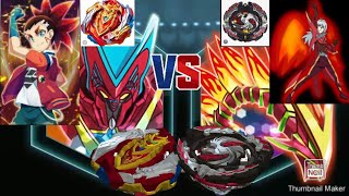 aiger vs Phi  Beyblade burst [upl. by Iana]