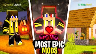 Top 5 MOST EPIC Mod for Minecraft PE 121 🔥 [upl. by Nnad829]