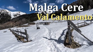 Malga Cere in Val Calamento  Lagorai  Telve TN [upl. by Painter]