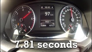 2017 VW Amarok V6 TDi 165kW acceleration with GPS data [upl. by Anahir]