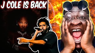 JColes Redemption Arc STARTS NOW  Tems  Free Fall Visualizer ft J Cole REACTION [upl. by Hailahk658]