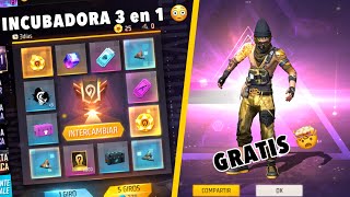 LA INCUBADORA 3 en 1 GRATIS 🤯 free fire [upl. by Harlene167]