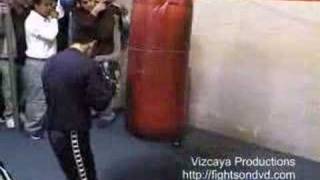 Marco Antonio Barrera on Heavy Bag [upl. by Ludba401]