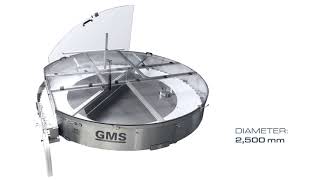 GMS Mechanical feeding system for oval caps [upl. by Ardnyk]