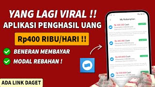 Aplikasi Penghasil Uang 2024  Apk Penghasil Saldo Dana Tercepat  Cara Dapat Uang dari internet [upl. by Fauver954]