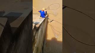 Amazing Woman Catch Fish Get A Lot Of Fish In The River part 165 netfishing [upl. by Edorej]