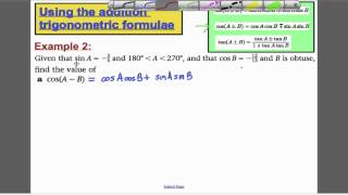 ALevel Maths Edexcel Trigonometry 7  L17  Core 3 Edexcel Maths ALevel [upl. by Nyar]