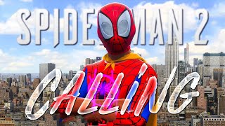 Metro Boomin  Calling  SpiderMan 2 Swinging on Music 4k60fps [upl. by Yruj]