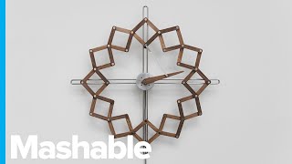 This Shapeshifting Clock Turns Time into Moving Art [upl. by Heisser]