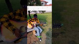 Ryd Steve lacy guitar lesson with tabs guitar youtubeshorts stevelacy shorts music tutorial [upl. by Nived]