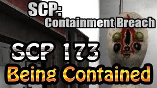 SCP173 Captured by MTF  SCP Containment Breach v074 [upl. by Lassiter]