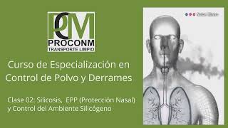 Clase 02 Silicosis EPP Protección Nasal y Control del Ambiente Silicógeno [upl. by Lzeil]