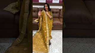 Tissue unstitched salwar suits collections for booking visits [upl. by Caitrin]