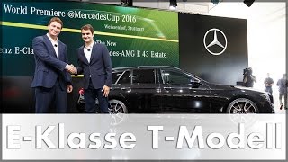 2016 Mercedes EKlasse Kombi amp E 43 AMG T Modell  Weltpremiere  Auto  Car  Deutsch [upl. by Idnat638]