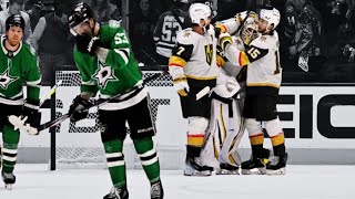 Can Dallas Stars Overcome 20 Deficit To Golden Knights [upl. by Ilat]