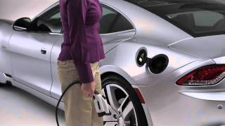 Charging and Fueling the 2012 Fisker Karma Sedan [upl. by Aldos756]