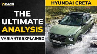 Creta Petrol Variants Explained  E EX S S SX SXO SX  Knight amp Adventure Incl  Aug [upl. by Nitas45]