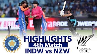 India W v New Zealand W Highlights ICC Womens T20 World Cup Highlights  IND W vs NZ W Highlights [upl. by Niessuh662]