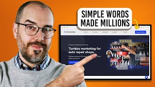 How this Landing Page Copy Made 45 Million [upl. by Airahs]