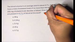 Unit Dimensional Analysis Multistep [upl. by Danica459]