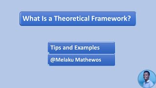 How to write a Theoretical framework in thesis Amharic tutorial [upl. by Tound]