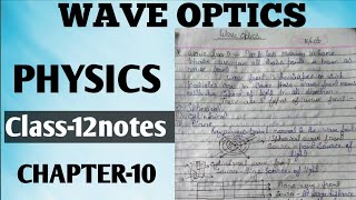 Refraction of a Plane wave by a Plane Surface 📚 Class12notes 🔥 Physics 💯 CHAPTER10 🙂 [upl. by Enilav]