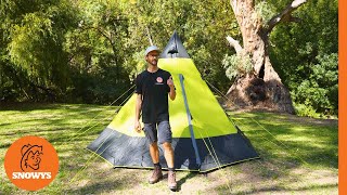 Oztent Malamoo Teepee 6 Tent  Features [upl. by Toor463]